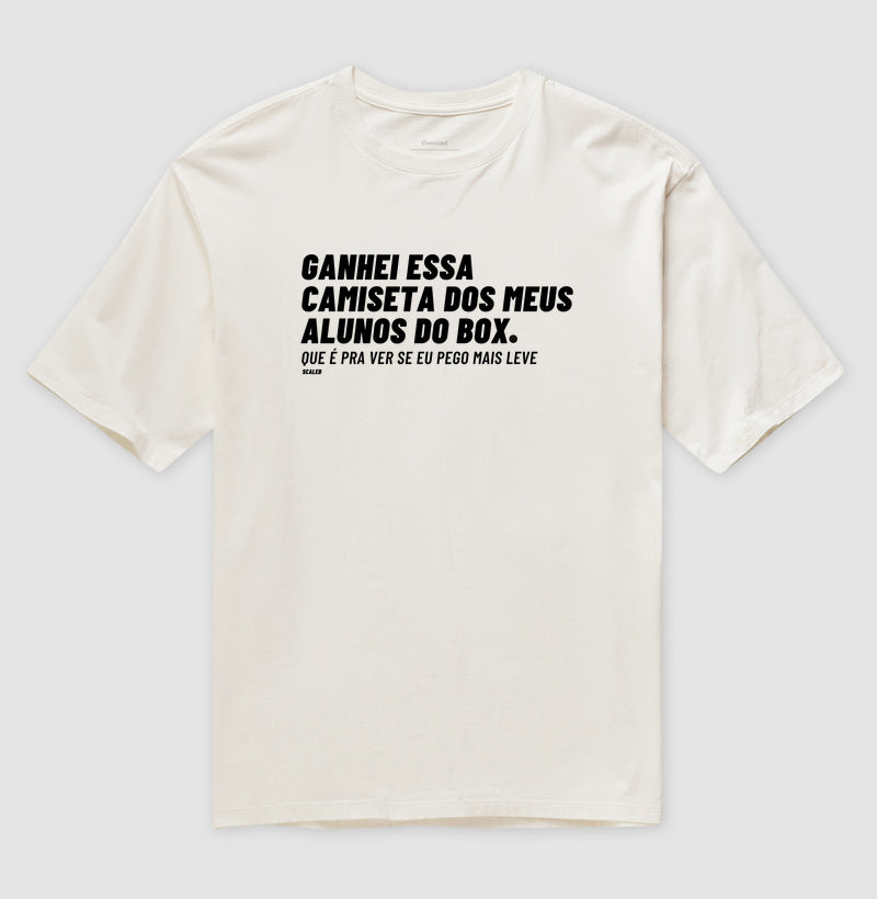 Camiseta pro meu Coach pegar leve - Oversized