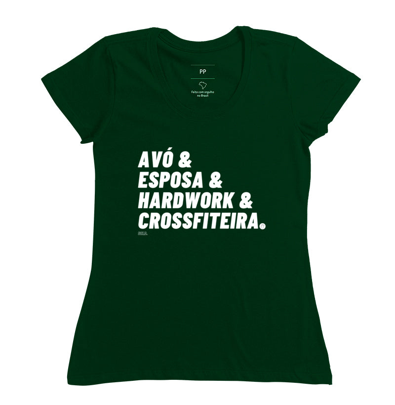 Camiseta Avó Crossfiteira