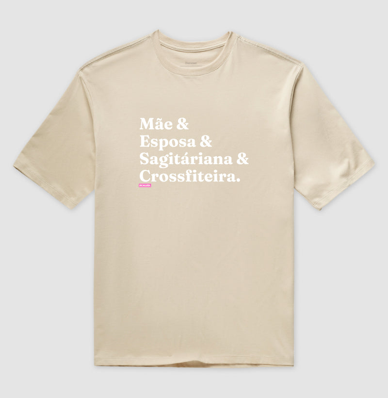Mãe sagitáriana - Oversized