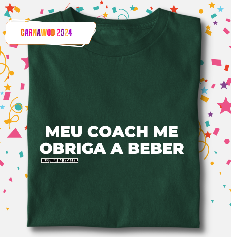Meu coach me obriga a beber