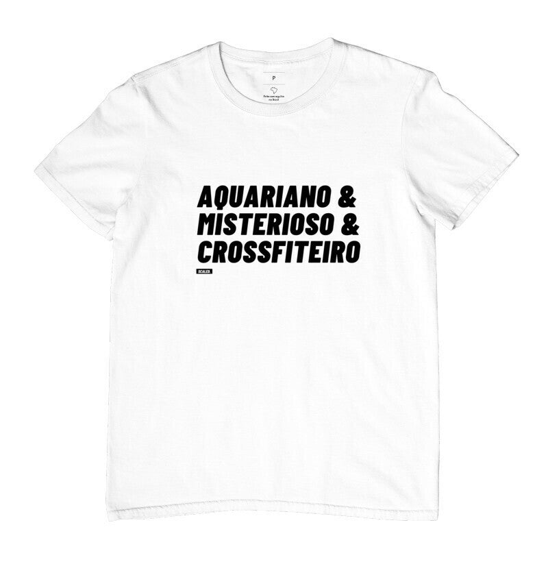 Camiseta Zodíaco Homem Aquario 2