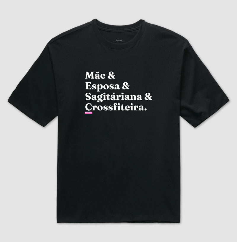 Mãe sagitáriana - Oversized