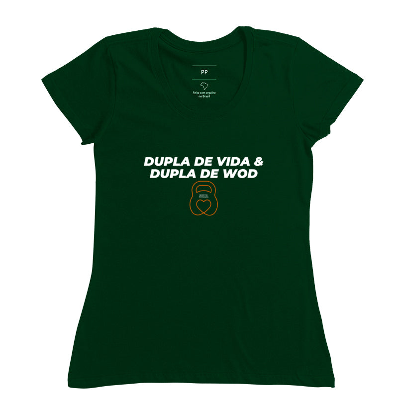 Camiseta Crossfit Dupla de vida & dupla de WOD - Scaled