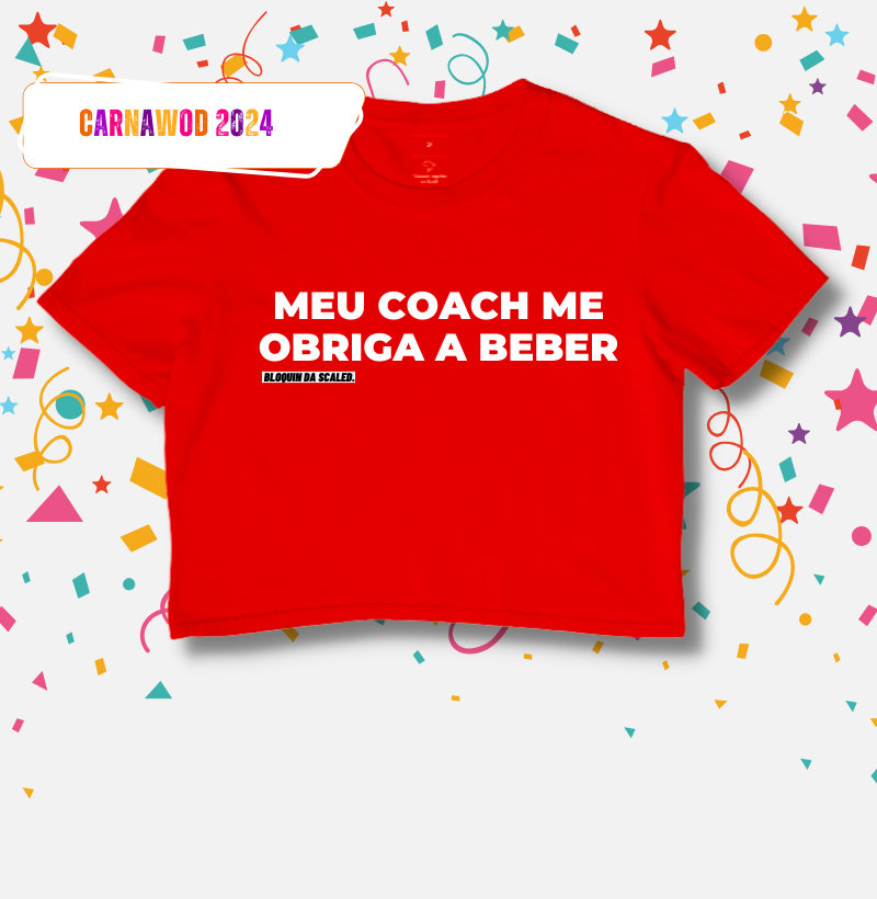 Meu coach me obriga a beber