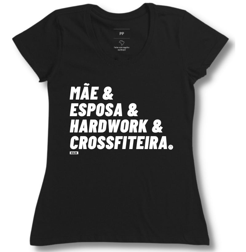 Camiseta Crossfit Mae Crossfiteira - Scaled