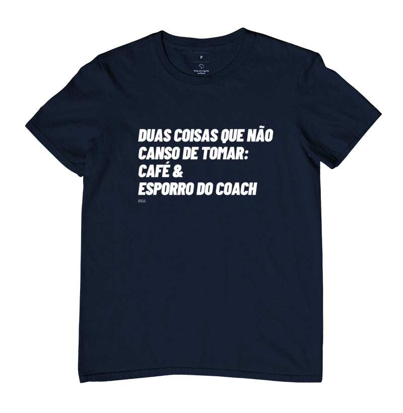 Camiseta Crossfit Café e Esporro do Coach