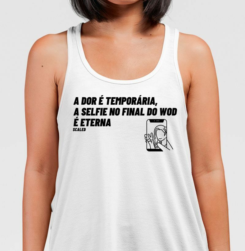 A dor é temporária, mas a selfie é eterna