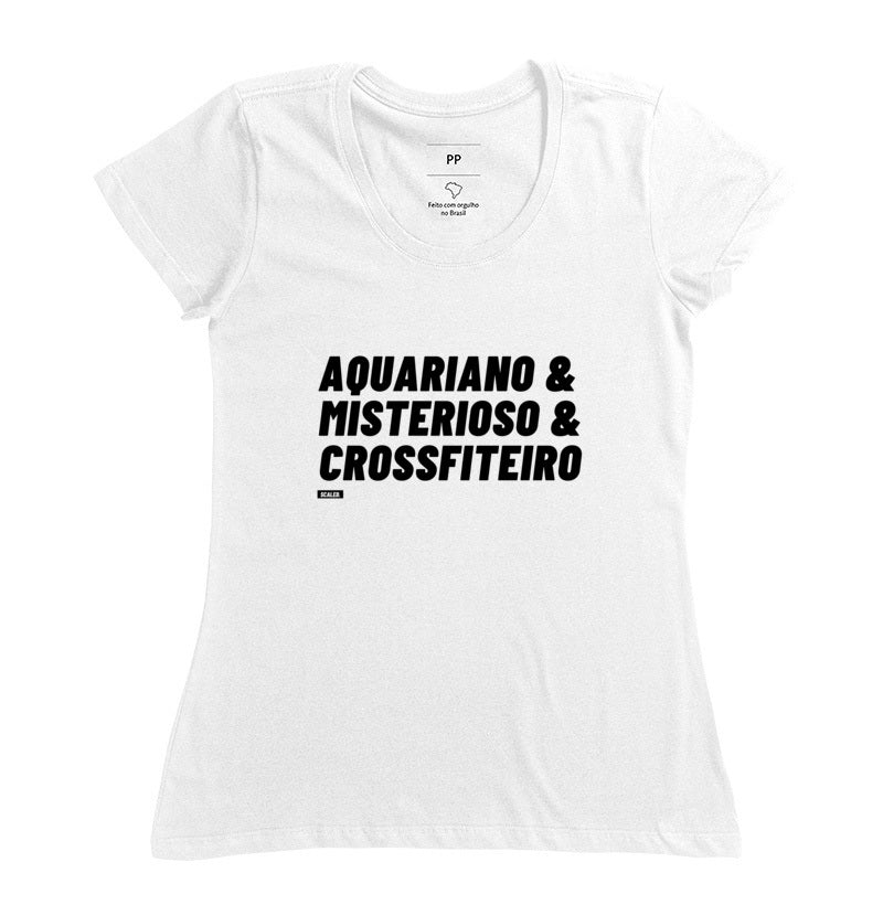 Camiseta Zodíaco Homem Aquario 2