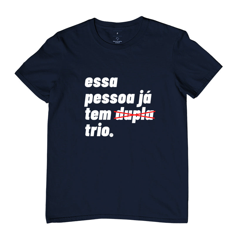 Camiseta Crossfit Essa pessoa ja tem trio