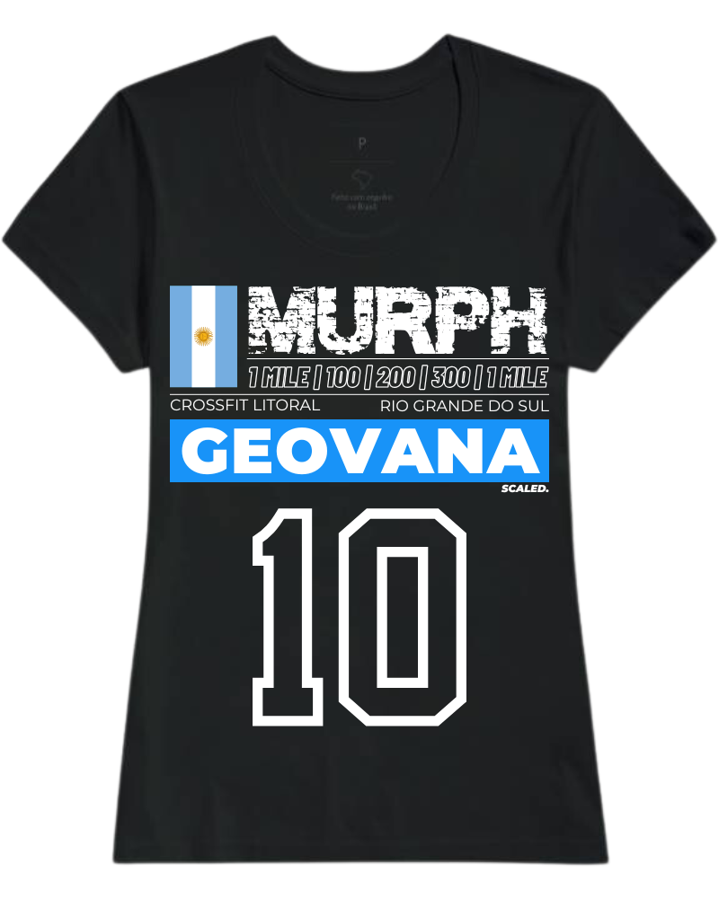 Murph Custom Team Scaled - Algodão Peruano