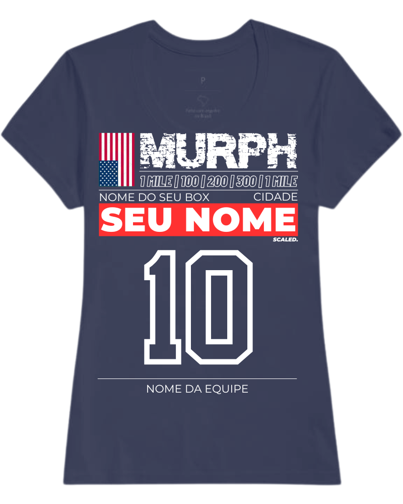 Murph Custom Team Scaled - Algodão Peruano