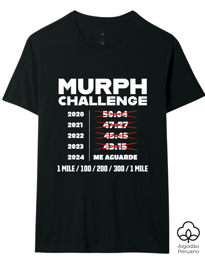 Murph 2024 Me Aguarde - Algodão Peruano