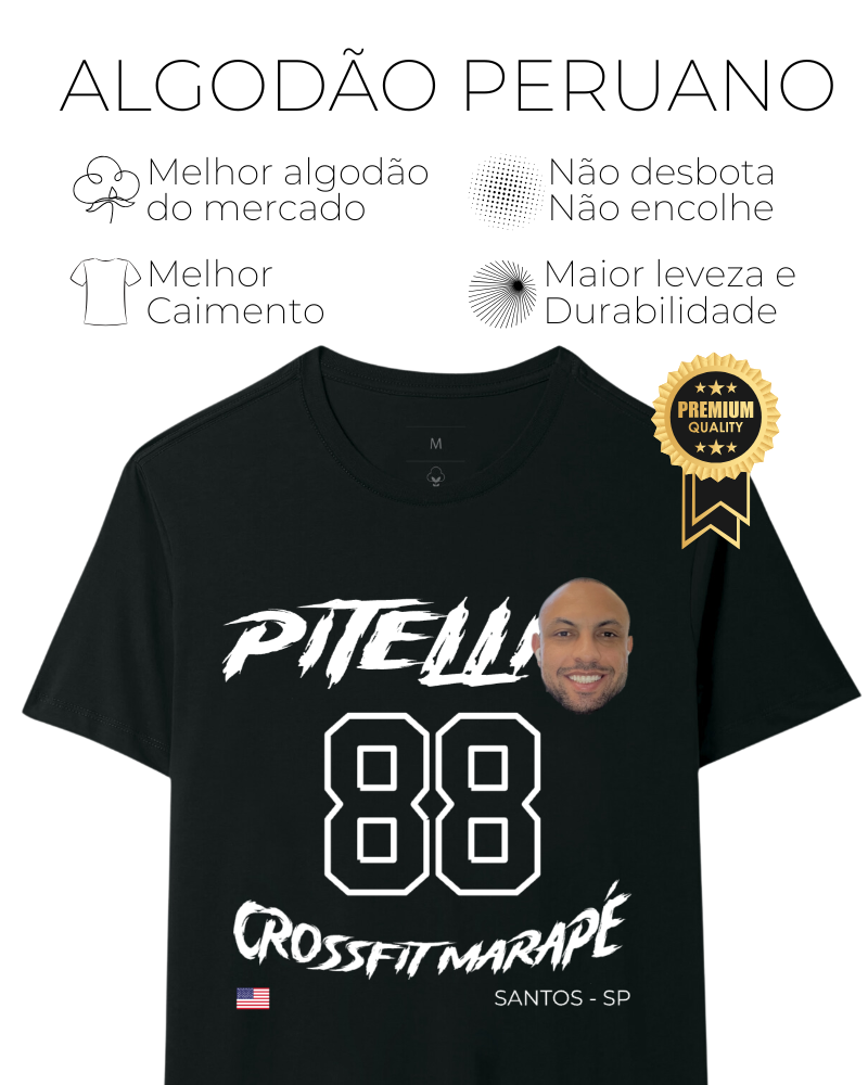Camiseta Custom 2.0 Scaled - Algodão Peruano