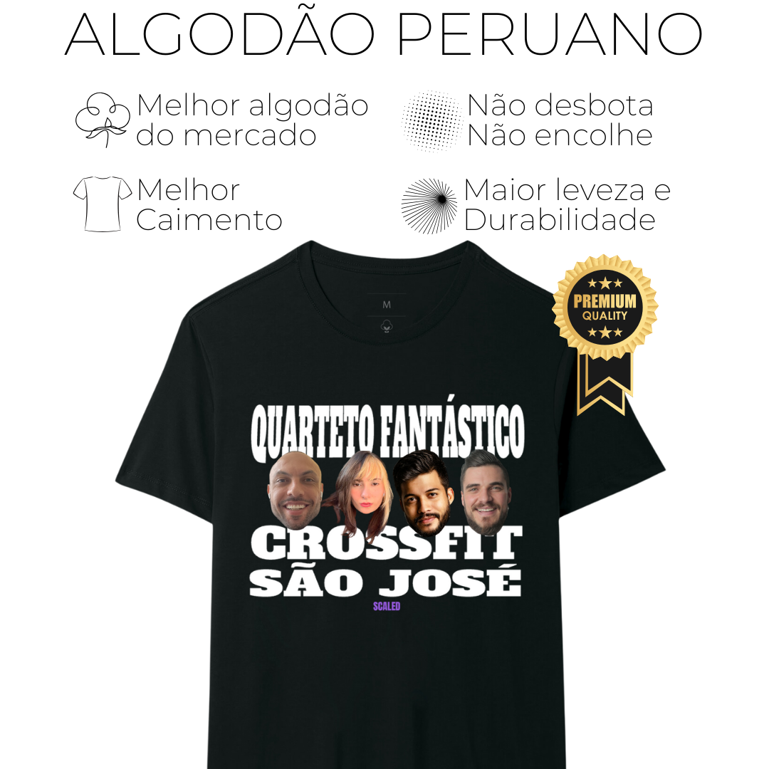 Turma do cross - Algodão Peruano