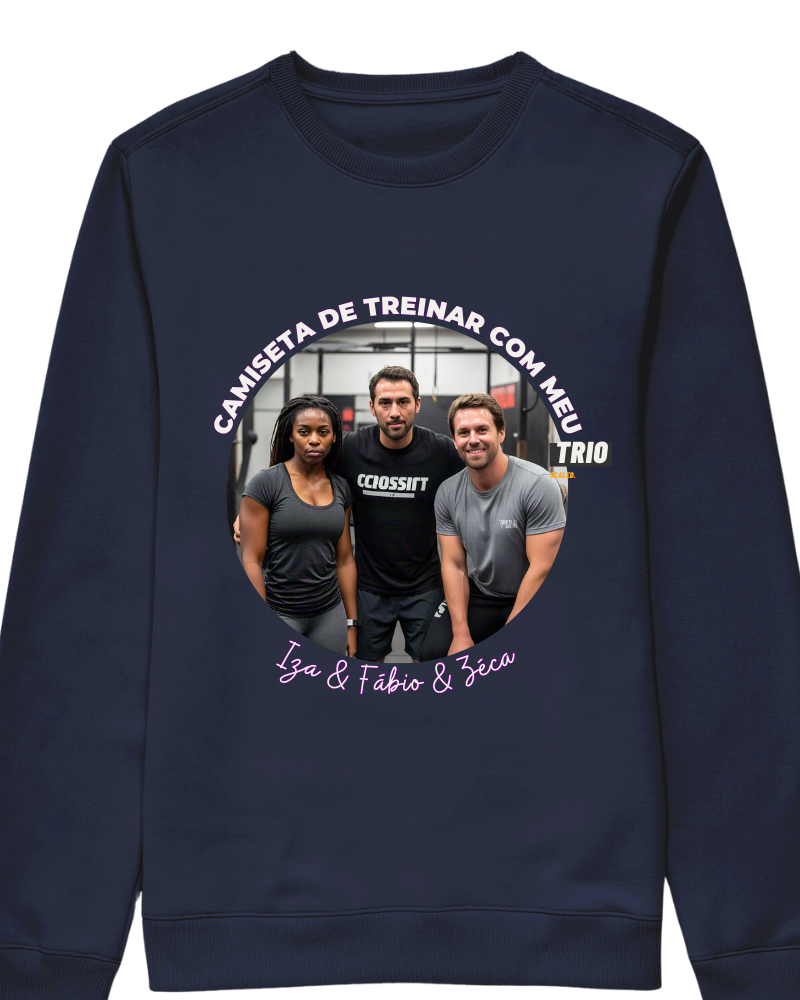 Treinar com o trio - Moletom
