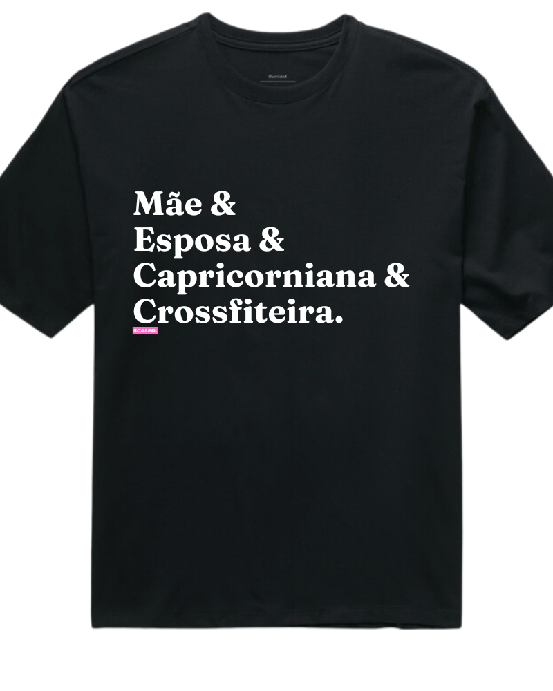Mãe capricorniana - Oversized
