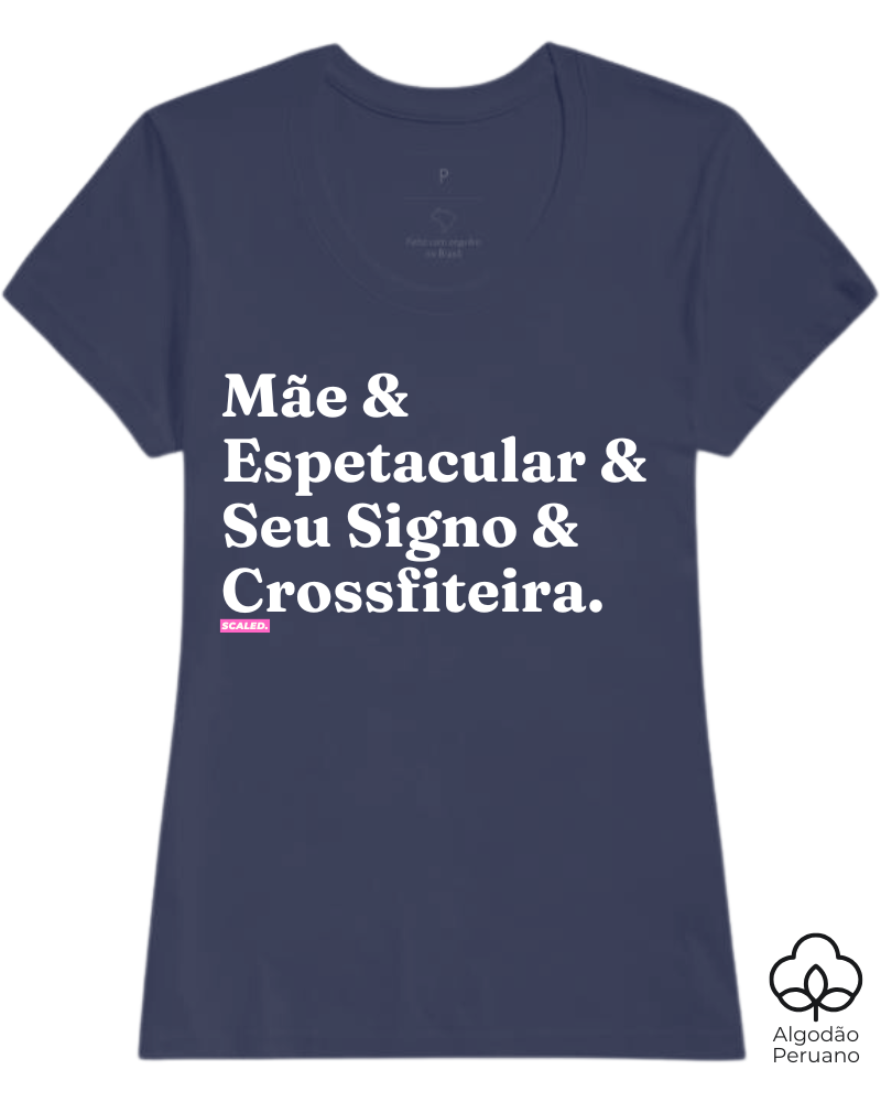 Mãe Signos Custom - Algodão Peruano