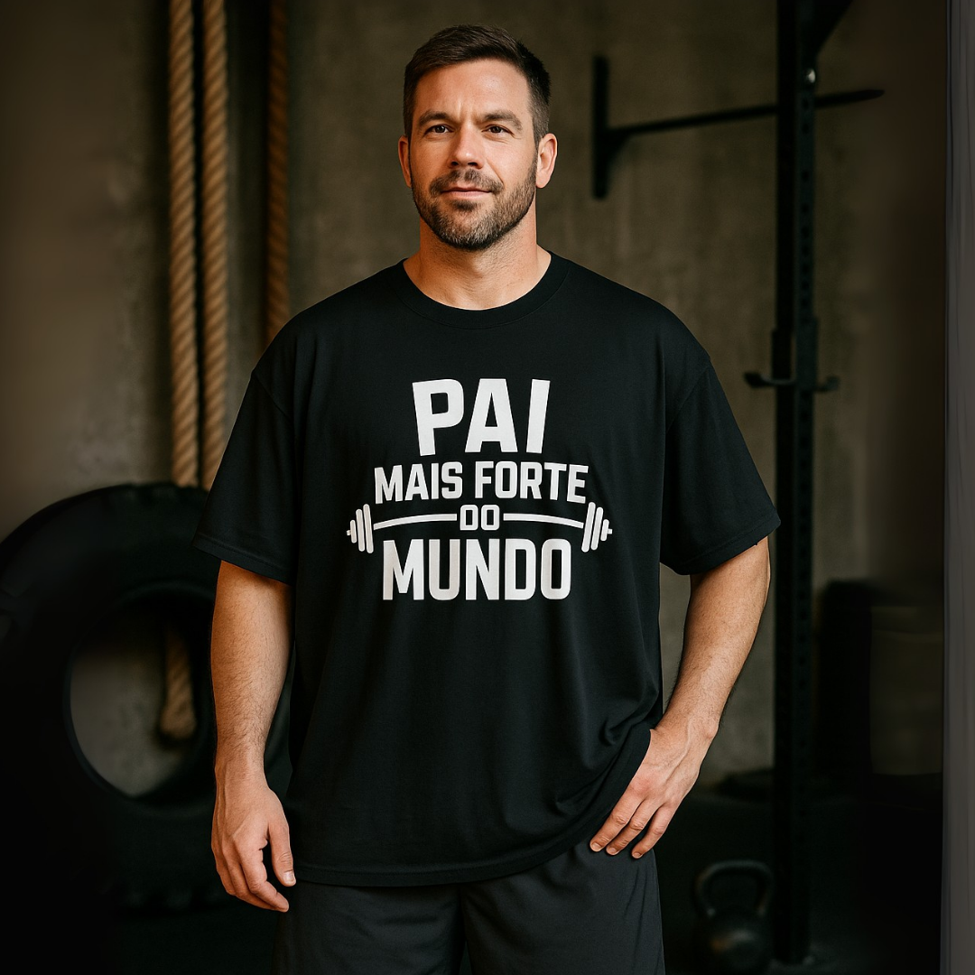 Pai mais forte do mundo - Oversized