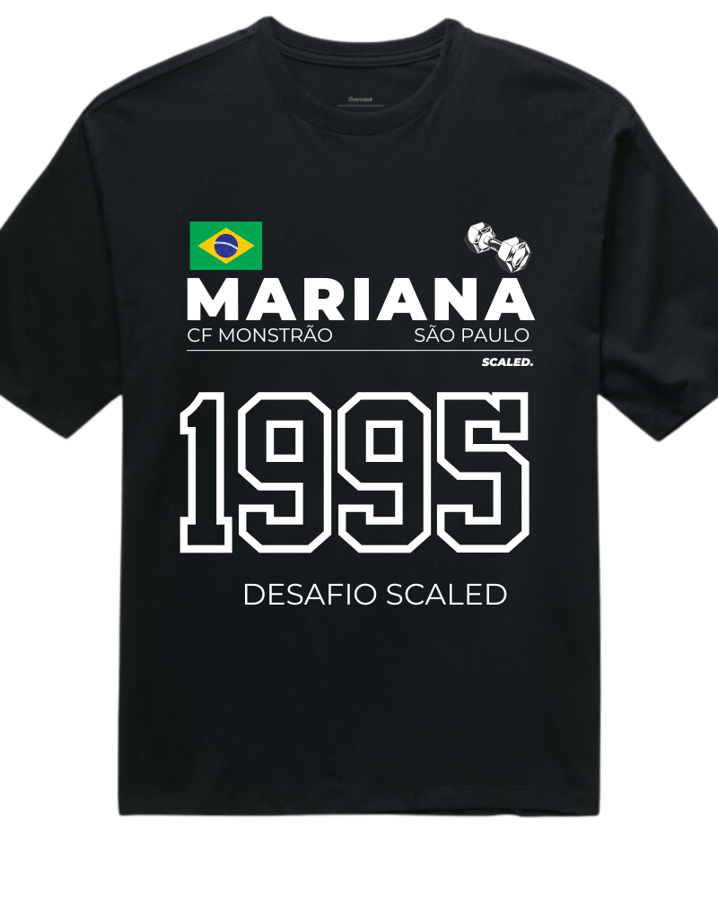 Camiseta Custom Scaled 1.0 - Oversized