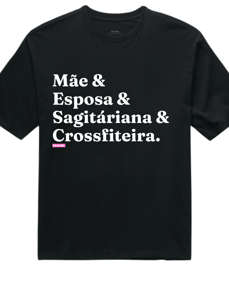Mãe sagitáriana - Oversized