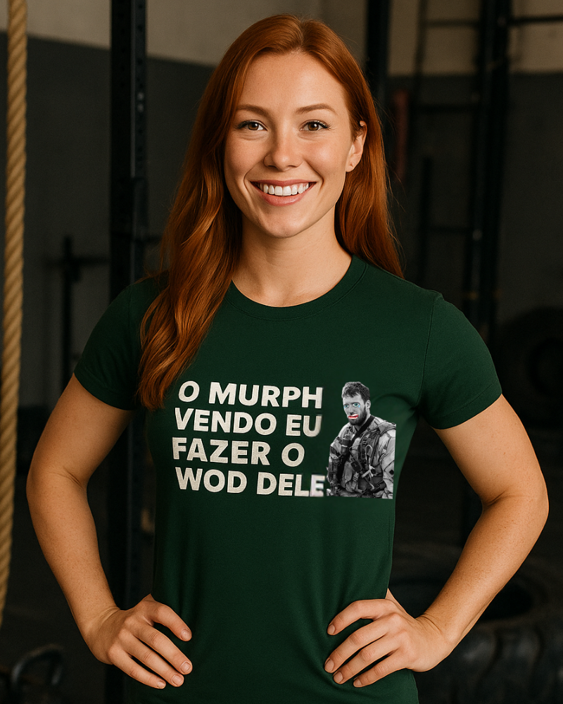 O Murph vendo eu fazer o Wod dele