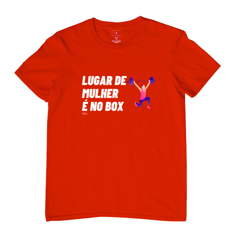 Camiseta Lugar de Mulher