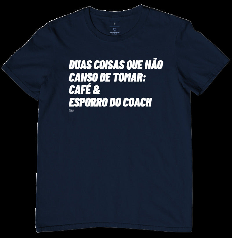 Camiseta Crossfit Café e Esporro do Coach
