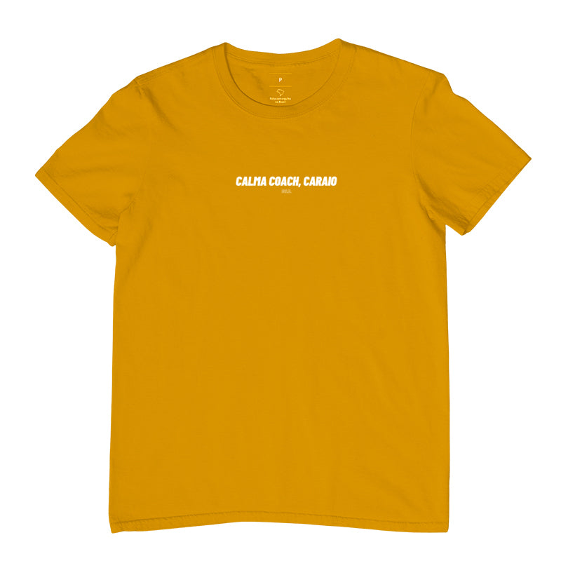 Camiseta Crossfit Minimalista Calma Coach