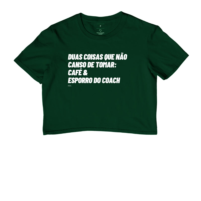 Cropped Crossfit Cafe e Esporro do Coach