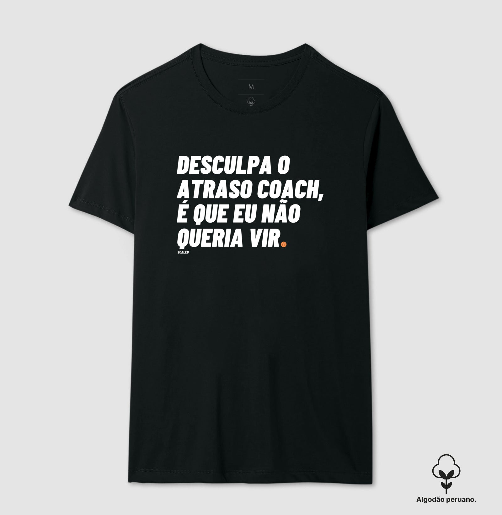 Desculpa o Atraso - Tecido Premium