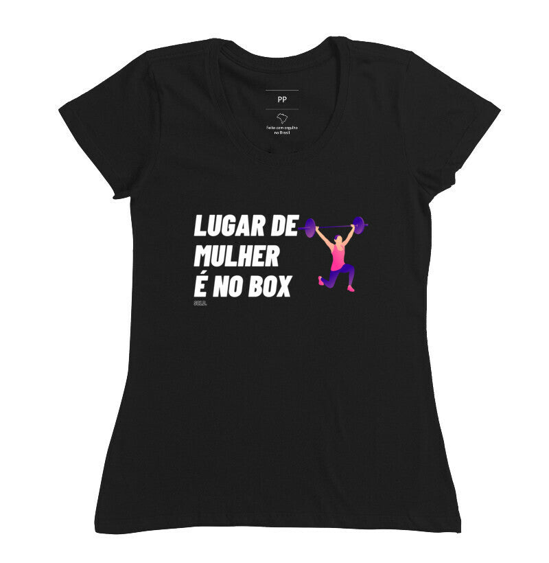 Camiseta Lugar de Mulher
