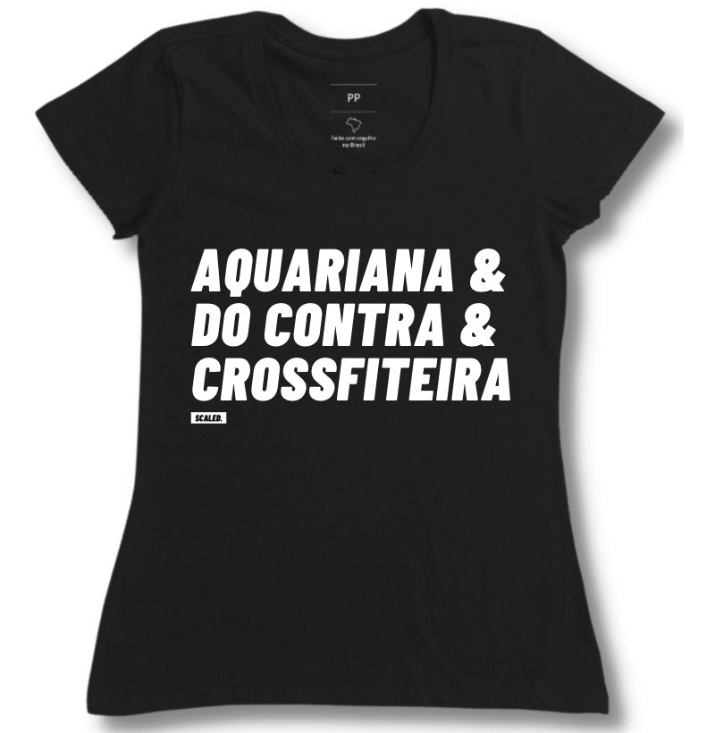 Camiseta Crossfit Zodiaco Aquario 1 - Scaled