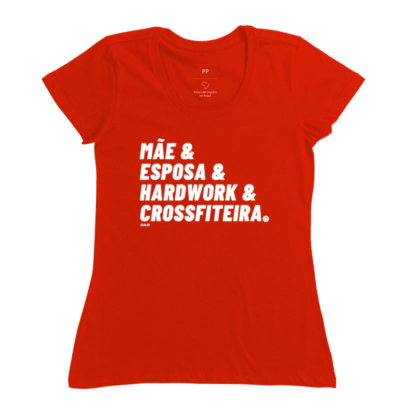 Camiseta Crossfit Mae Crossfiteira - Scaled