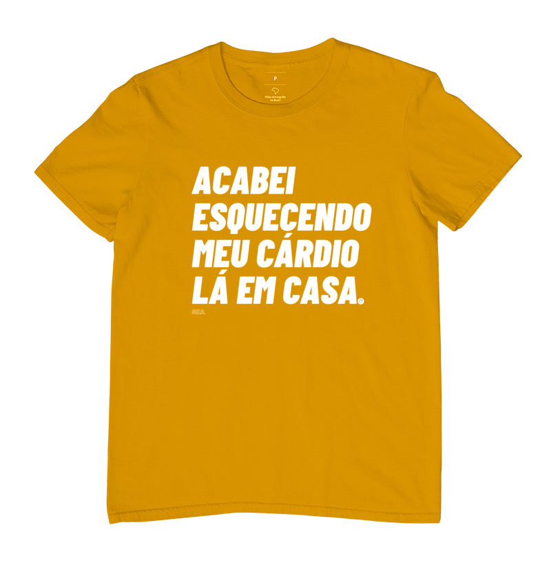Camiseta Acabei Esquecendo meu Cardio