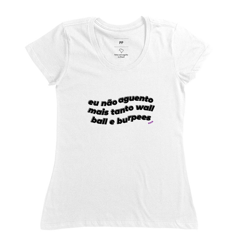 Não Aguento Mais Tanto Wall Ball e Burpee