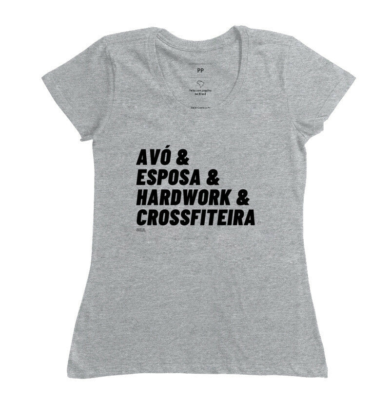 Camiseta Avó Crossfiteira