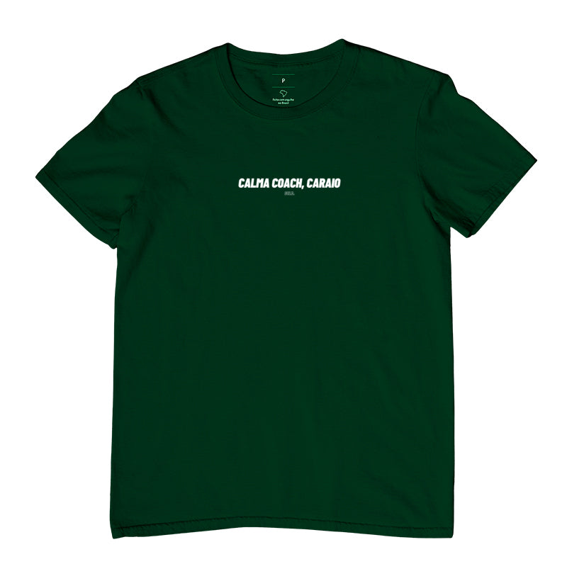Camiseta Crossfit Minimalista Calma Coach