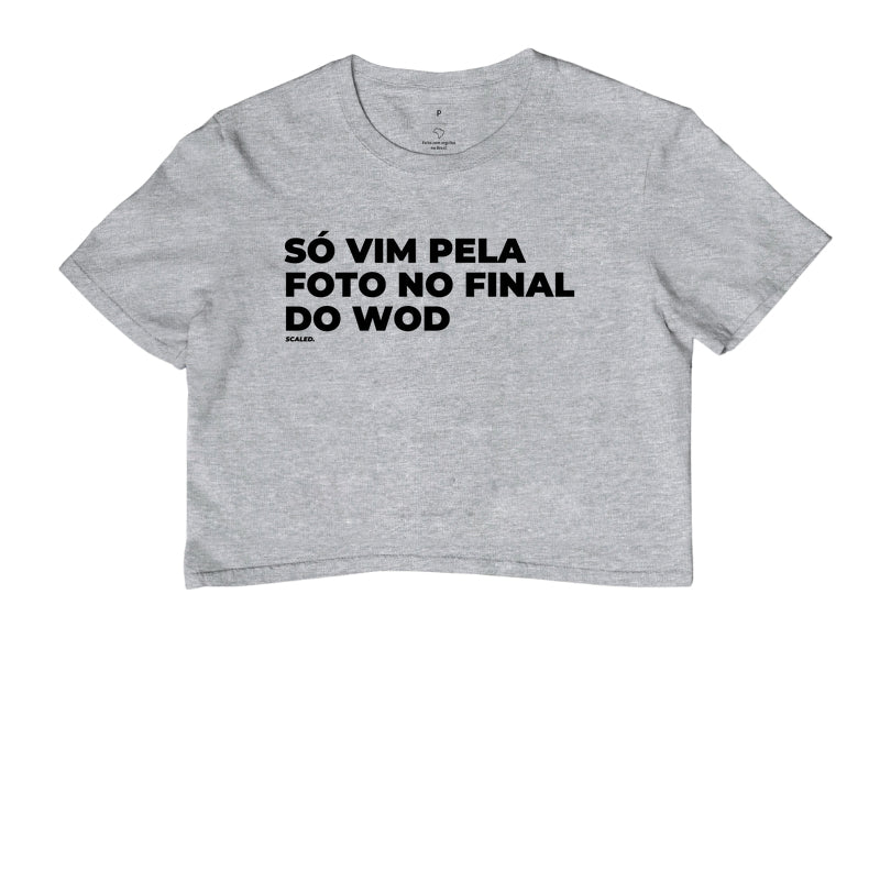 Só vim pela foto