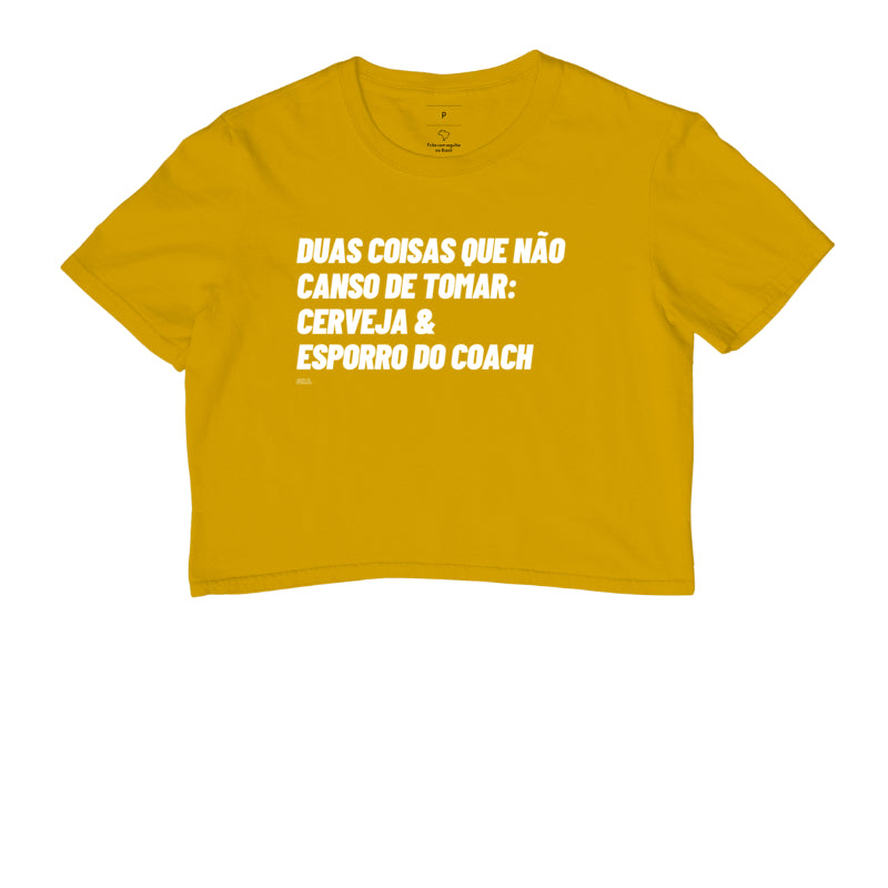 Cropped Crossfit Cerveja e Esporro do Coach