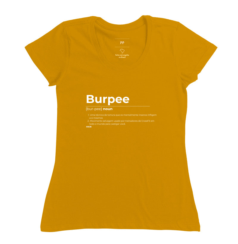 Camiseta Burpee Significado