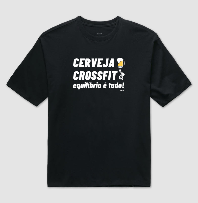 Cerveja e Crossfit - Oversized