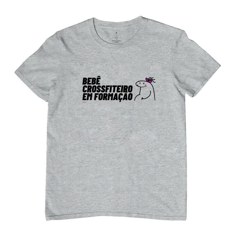 Camiseta Maes Bebe Crossfiteiro - Scaled