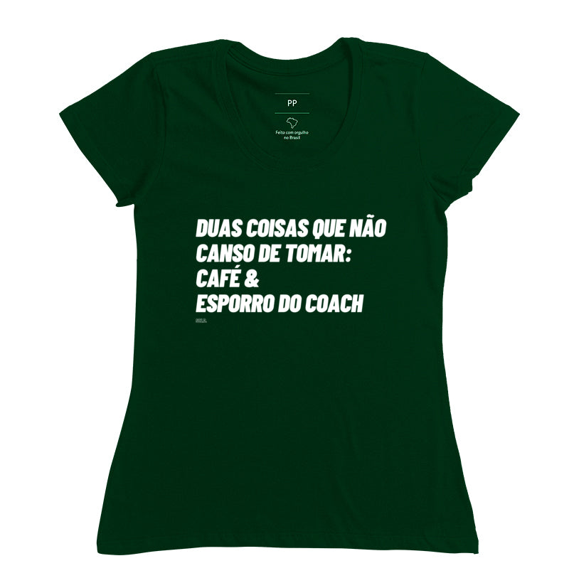 Camiseta Crossfit Café e Esporro do Coach