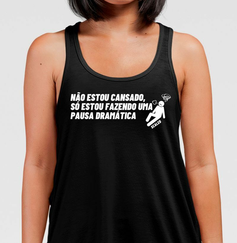 Não estou cansado