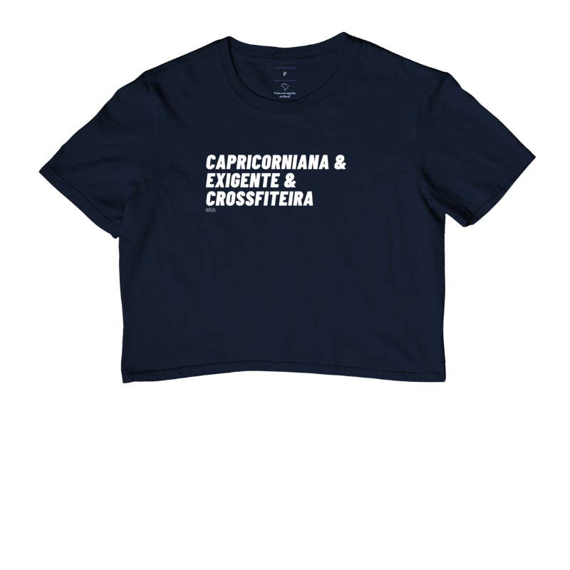Cropped Crossfit Zodiaco Capricornio 3