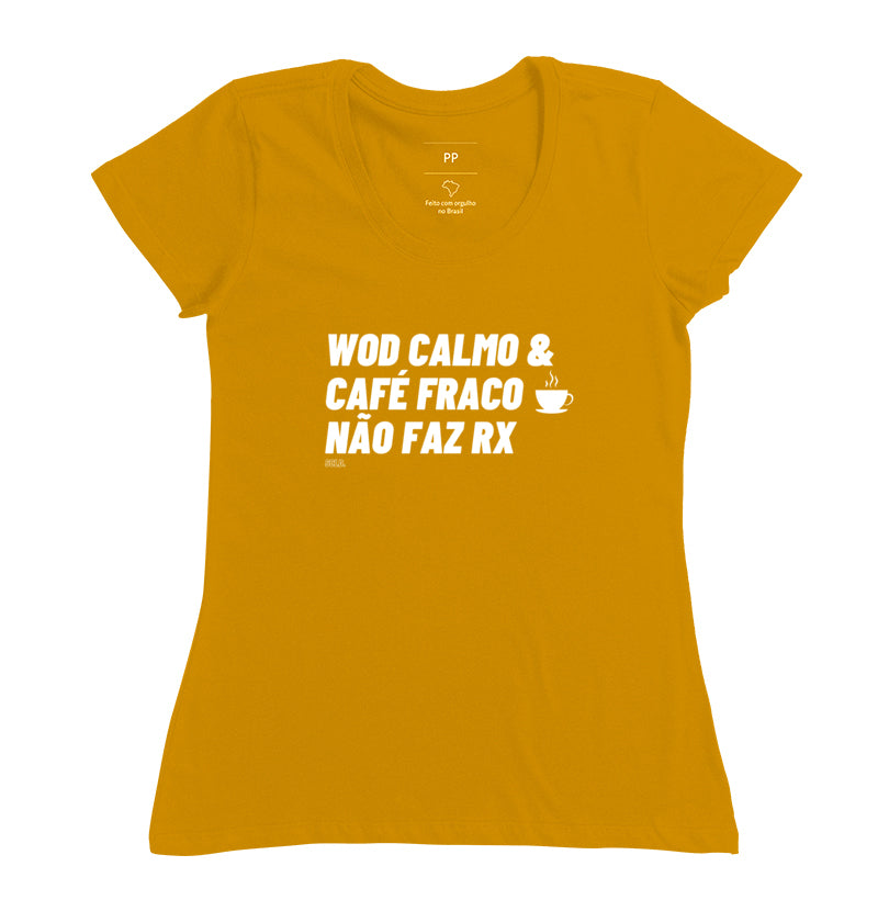 WOD calmo e Cafe fraco nao faz RX