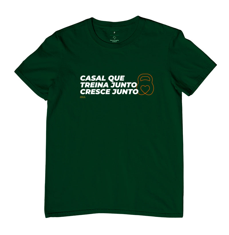 Camiseta Crossfit Casal que treina junto