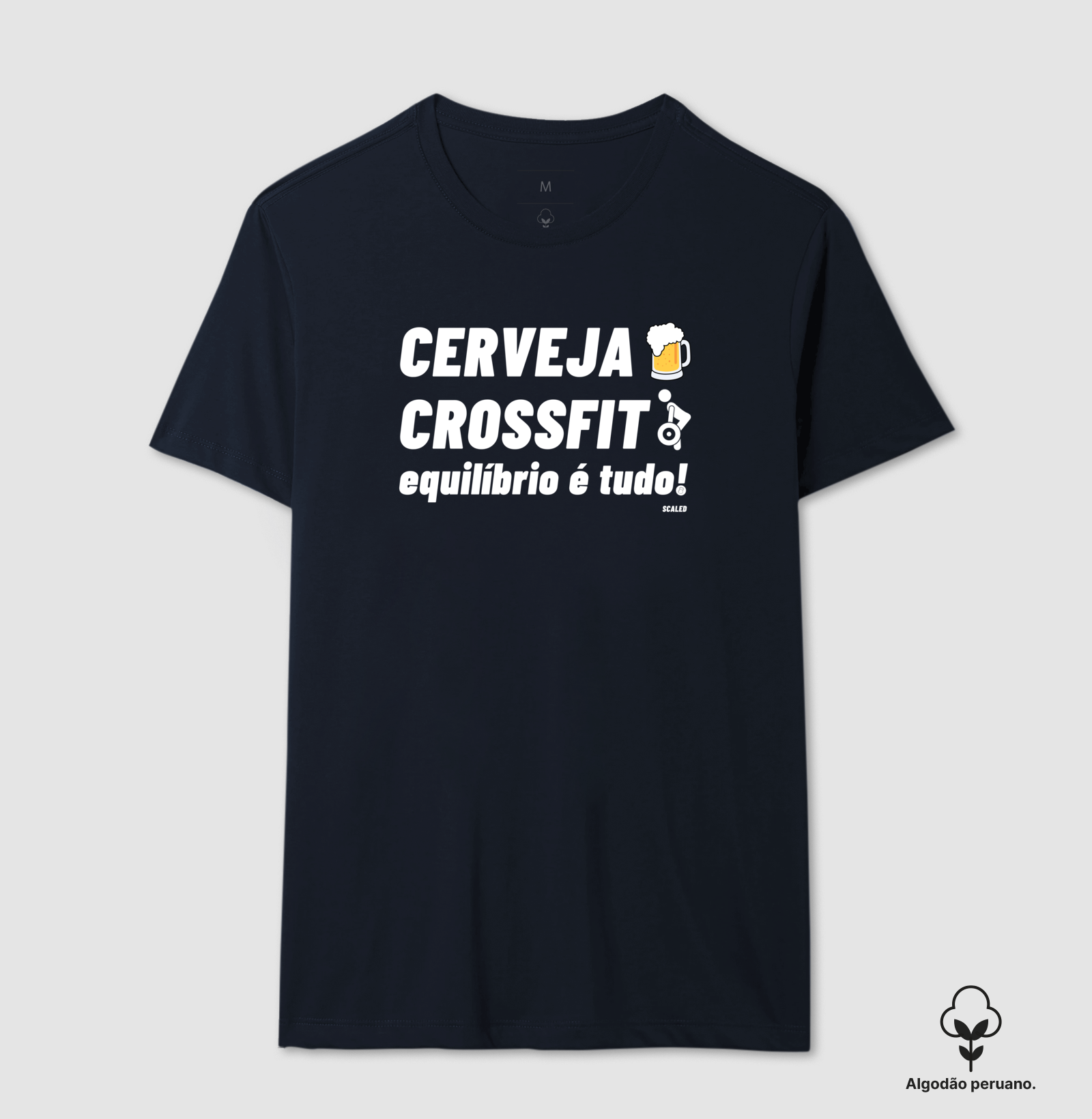 Cerveja e Crossfit - Algodão Peruano