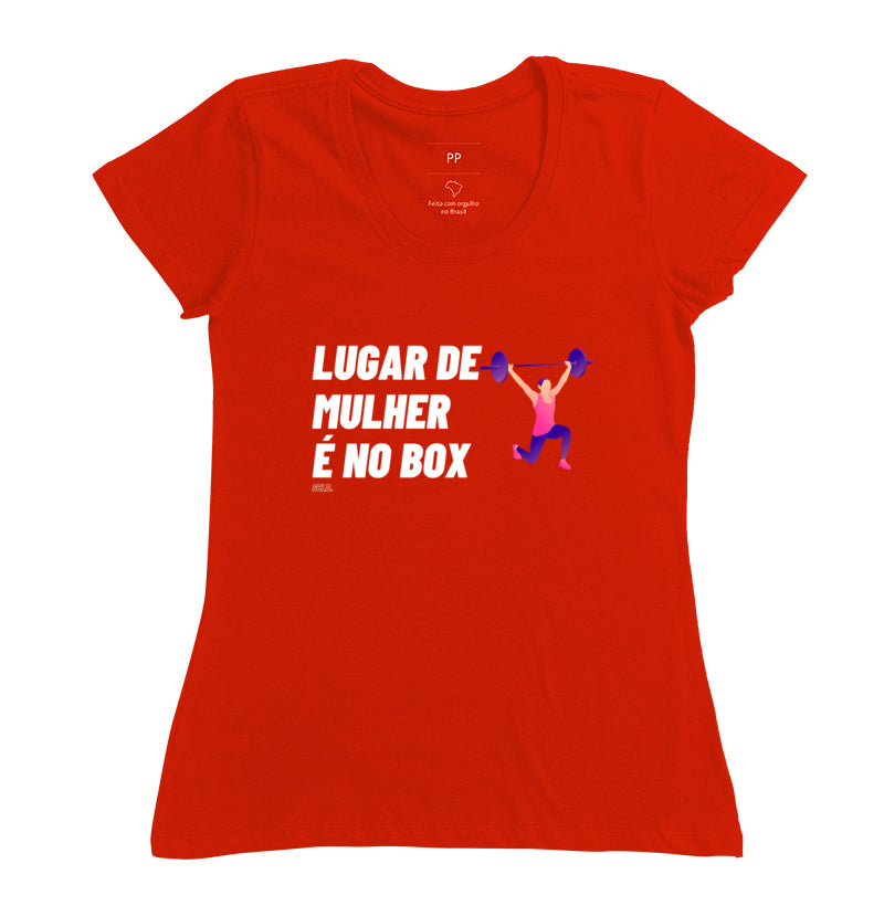 Camiseta Lugar de Mulher