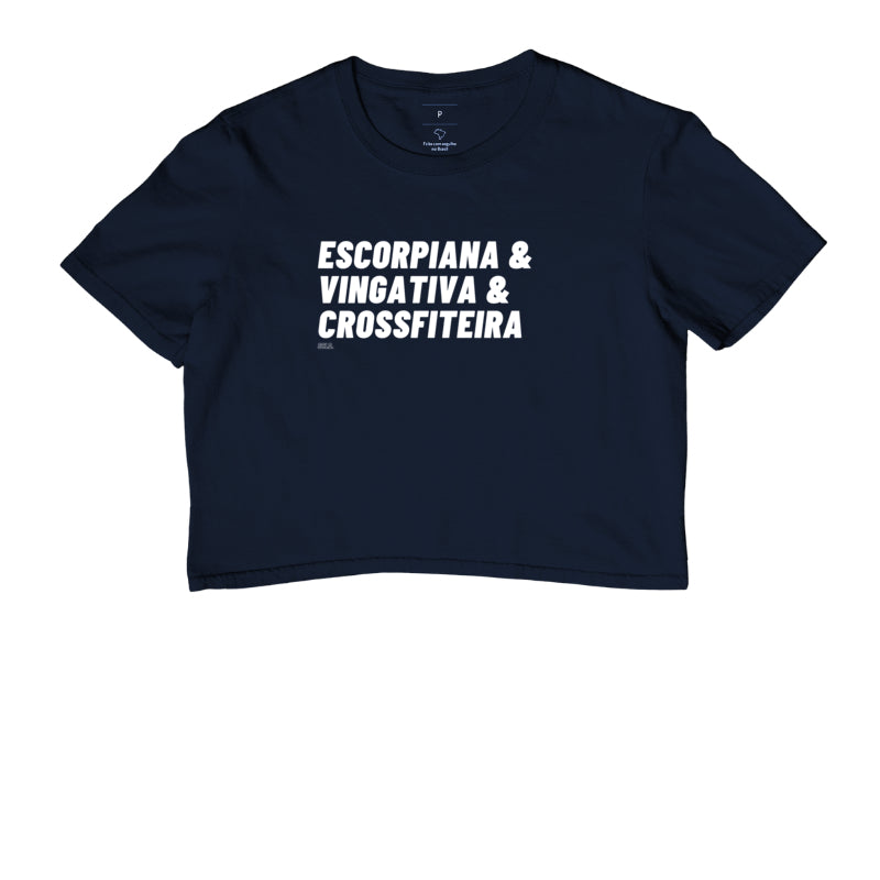 Cropped Crossfit Zodiaco Escorpiao 2